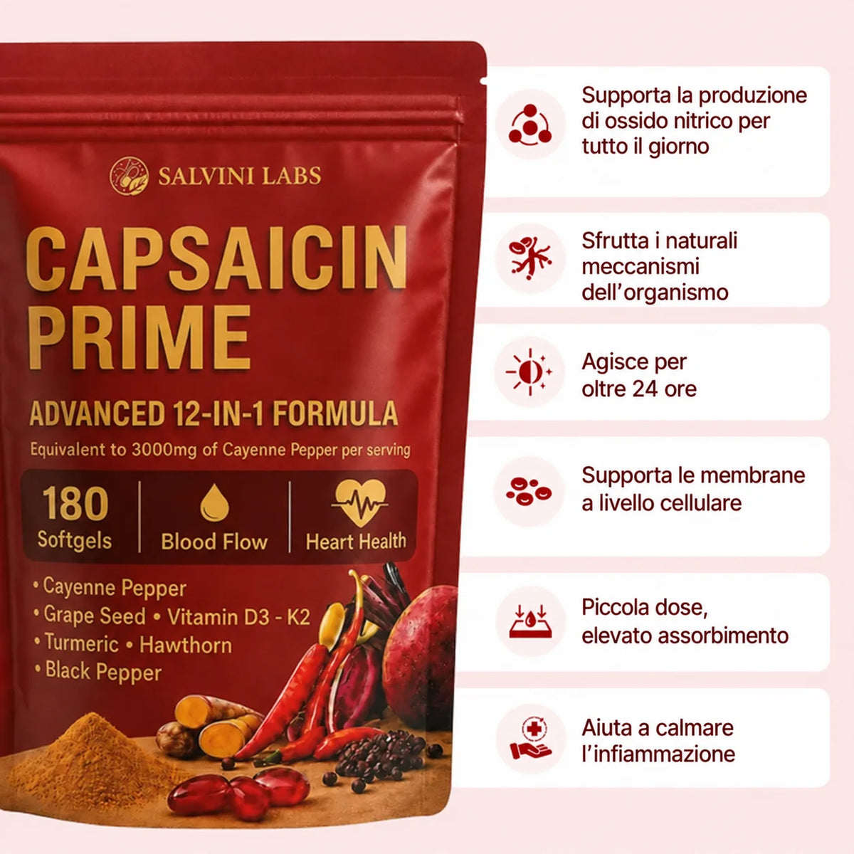 Salvini Labs - Capsaicin Prime (Bloodpressure)