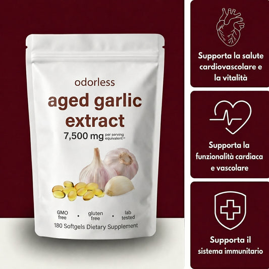 Salvini Labs - Odorless Aged Garlic