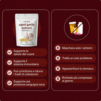 Salvini Labs - Odorless Aged Garlic